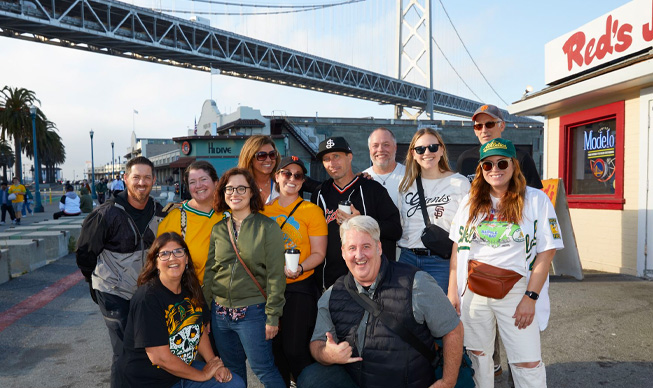 PureRed Team Visits Oracle Park to See the Giants