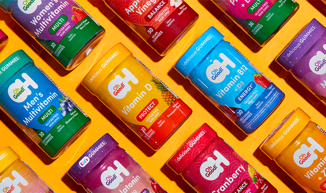 PureRed creates new branding for wellness brand, Oh Good! vitamins